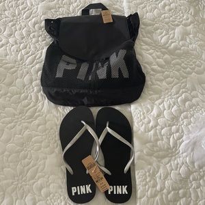 VS Pink Flip-Flops